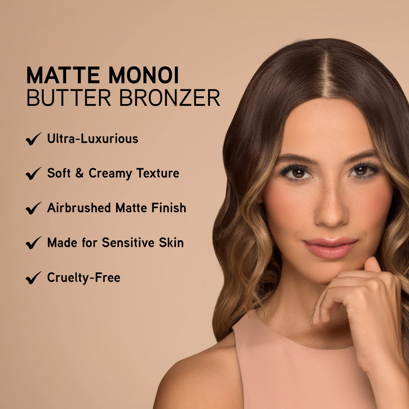 [Australia] - Physicians Formula, Matte Monoi Butter Bronzer, Long-lasting Bronzer Powder with Monoi Butter, Murumuru Butter, Cupuaçu Butter, Tucuma Butter, Essential Fatty Acids - Pro-vitamins, Matte Deep Bronzer 