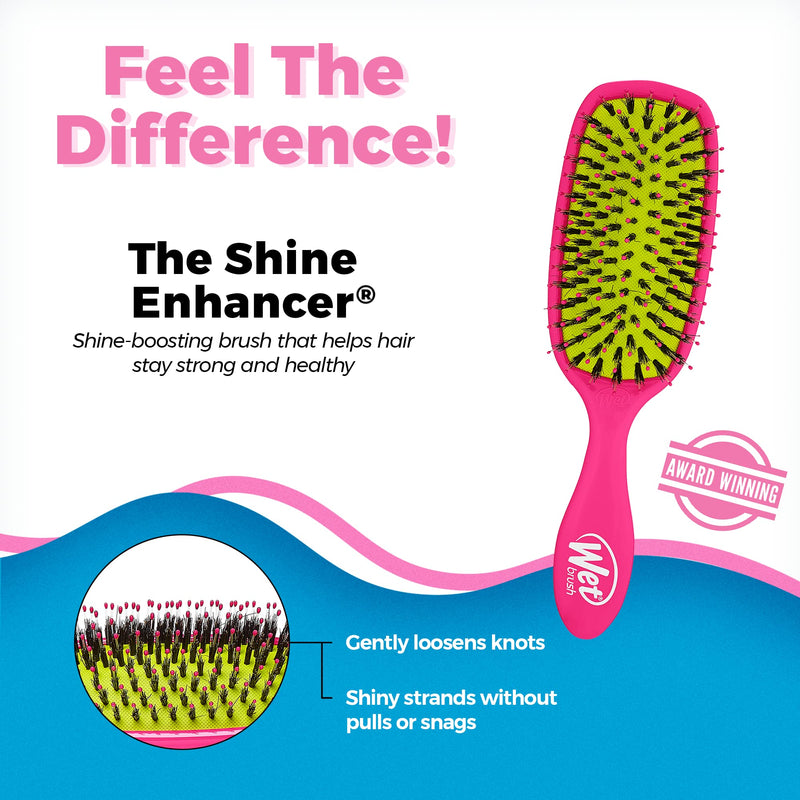 [Australia] - Wet Brush Original Detangler Hair Brush with Soft IntelliFlex Bristles, Hair Detangling Comb for All Hair Types (Pink) 