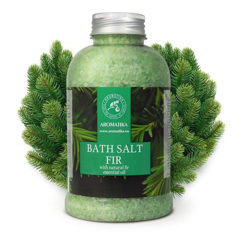 [Australia] - Pine Bath Salt w/ Natural Fir Essential Oil 600g - Natural Bath Sea Salts - Coniferous Salts - Best for Bath - Good Sleep - Relaxing - Body Care - Beauty - Aromatherapy 