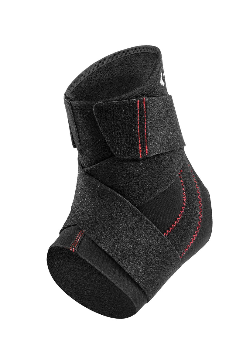 [Australia] - Mueller Sports Medicine Adjustable Ankle Stabilizer, For Men and Women, Black, One Size Fits Most 