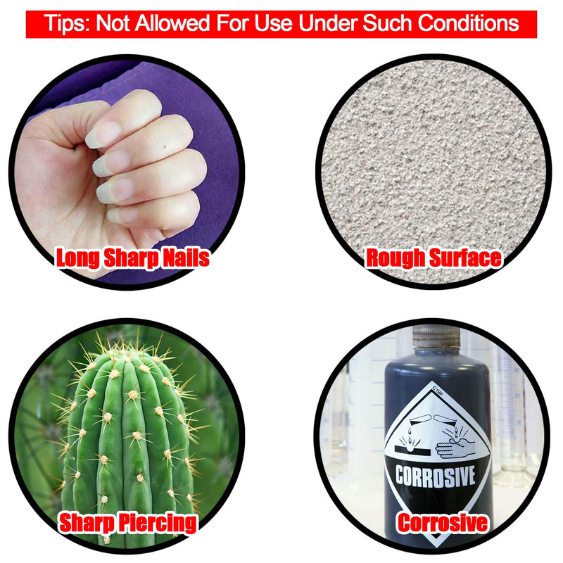 [Australia] - 20 PCS Finger Support Protector Gloves, Gel Finger Cots/Covers - Different Sizes Silicone Fingertips for Hands Cracking, Eczema Skin 