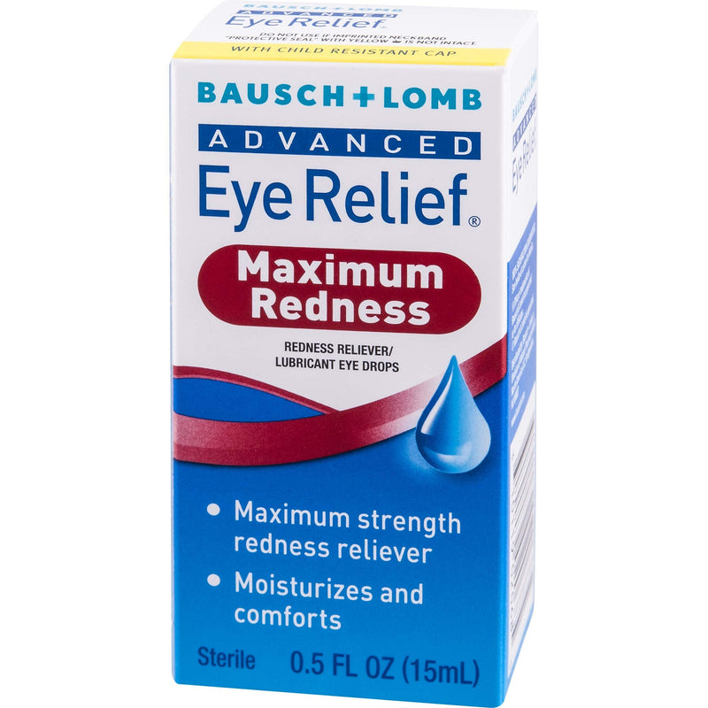 [Australia] - Eye Drops by Bausch & Lomb, for Dry Eyes & Redness Relief, 15 mL 