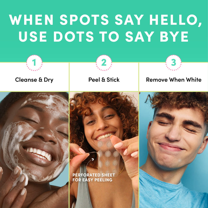[Australia] - Dots for Spots Acne Patches - Pack of 24 Translucent Hydrocolloid Pimple Patch Spot Treatment Stickers for Face and Body - Fast-Acting, Vegan & Cruelty Free Skin Care 24 Count (Pack of 1) 