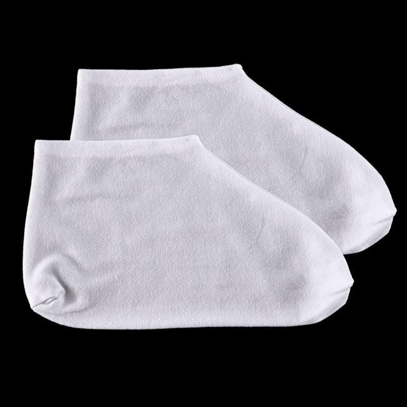 [Australia] - 3 Pairs White Cotton Socks Lotion Moisturizing Socks Spa Overnight Absorbing for Dry Cracked Feet for Women Ladies 