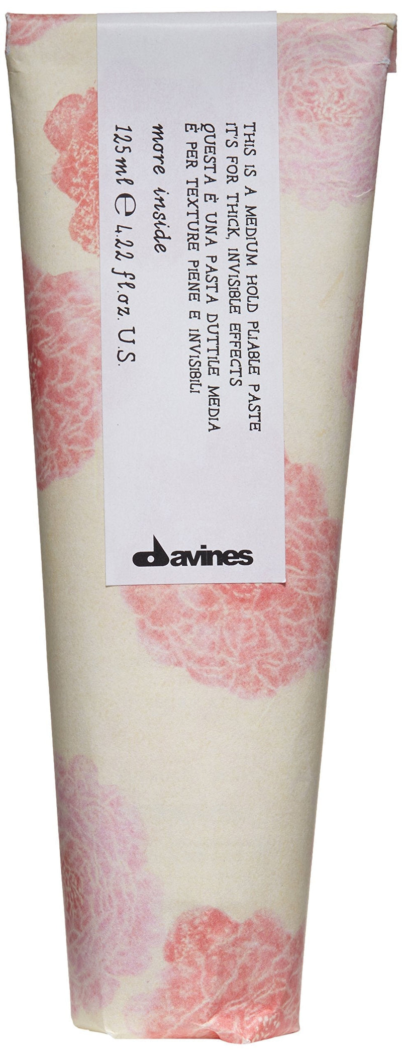 [Australia] - Davines More Inside by This is a Medium Hold Pliable Paste, 125 ml (Pack of 1) 125 ml (Pack of 1) 