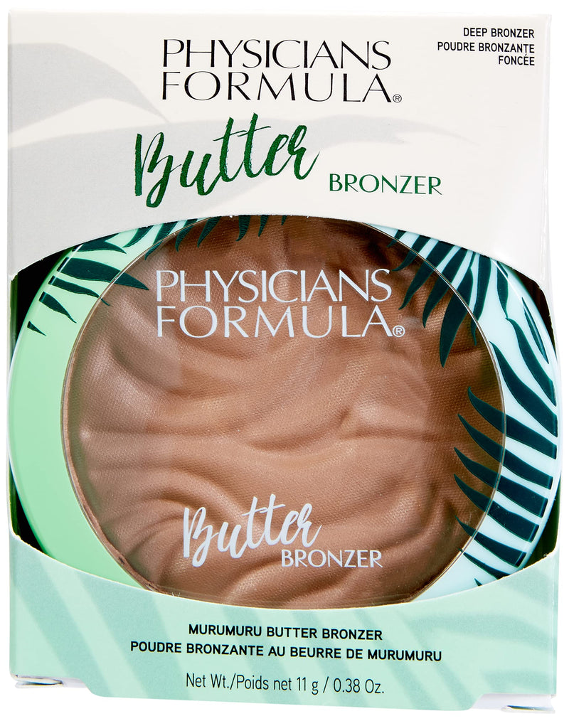 [Australia] - Physicians Formula - Murumuru Butter Bronzer - Face Bronzer with Ultra-Rich Formula with Murumuru Butter for Radiant Brightness, Creamy and Soft Texture - Bright Finish - Deep Bronzer 