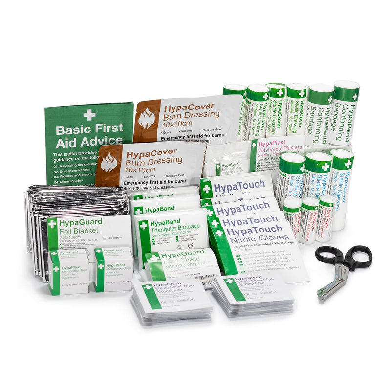 [Australia] - Safety First Aid First Aid Kit Refill Pack British Standard 8599 Compliant, Medium 25-100 Persons British Standard Refill Single 