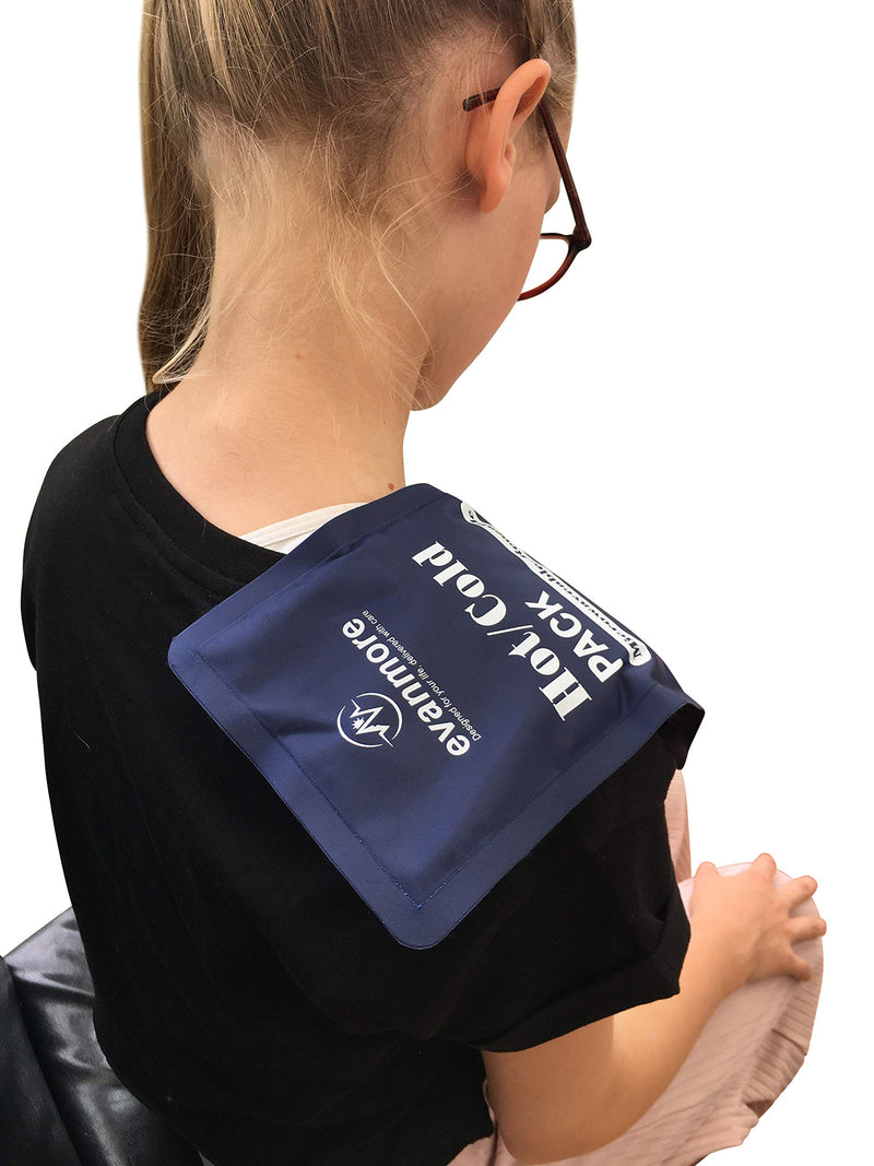 [Australia] - 3 x Evanmore Reusable Hot Cold Gel Pack Packs Large, Luxury - Easy to use - Flexible - Long Lasting - Knee, Shoulder wrap - 13 x 25cm 