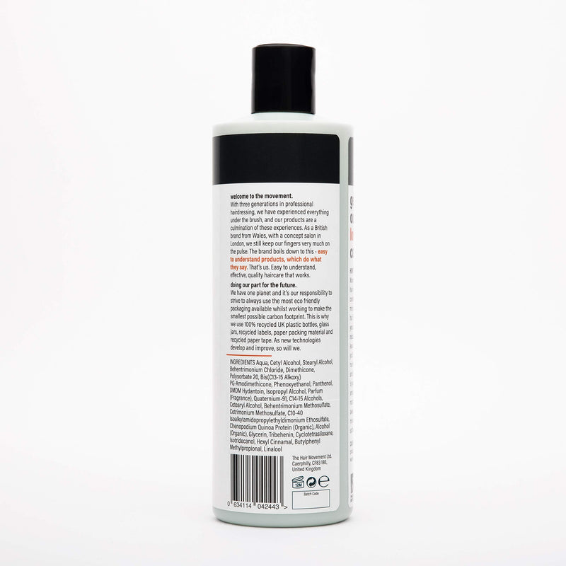 [Australia] - The Hair Movement - Love Your Curl Conditioner (400ml) - Define Curls, Reduce Frizz, Repair Damage - Cruelty-Free, Vegan, 100% Recycled UK Plastic 400 ml (Pack of 1) 
