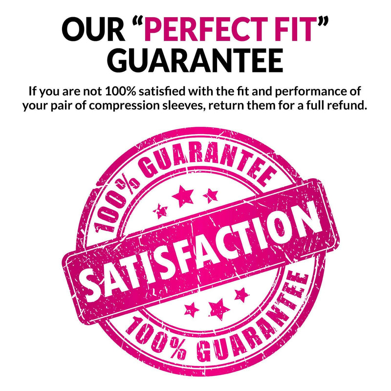 [Australia] - Calf Compression Sleeve for Men & Women (20-30mmHg) - Best Calf Compression Socks for Running, Shin Splint, Calf Pain Relief, Leg Support Sleeve for Runners, Medical, Air Travel, Nursing, Cycling Large / X-Large (15.5-19.5" Calf) Pink 