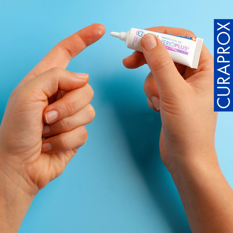 [Australia] - Curaprox PerioPlus+ Focus Gel, 10ml - Oral Gel for Gum Disease Treatment & Enamel Repair. 