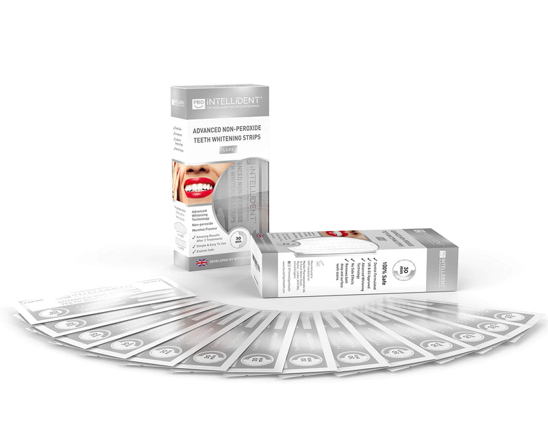 [Australia] - Pro Intellident Teeth Whitening Strips | Home Teeth Whitening Strips Developed by British Dentists for Instant Results 