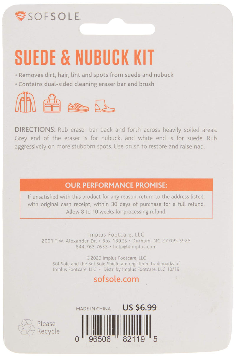 [Australia] - Sof Sole Suede and Nubuck Cleaning Brush Kit for Shoes 