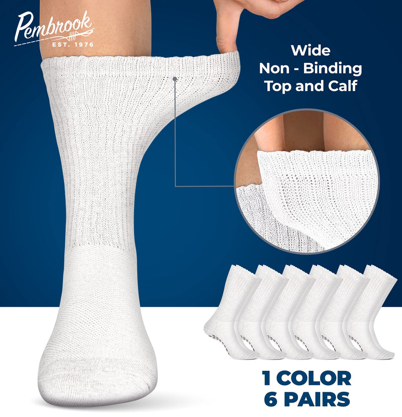 [Australia] - Pembrook Extra Wide and Diabetic Socks with Grips Bundle 