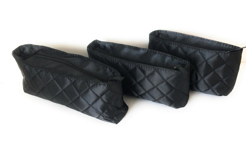 [Australia] - Makeup Bags by Models-on-the-Go Set of 3 - Black 