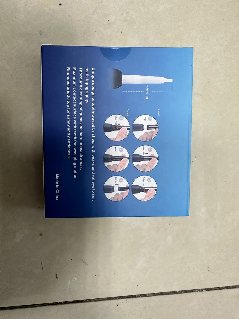 [Australia] - Toothbrush Head Compatible for Fairywill D1/D3/D7/D8/FW-507/FW-508/FW-551/FW515/2011/917/959,5pc White 5pc Soft Brush White 