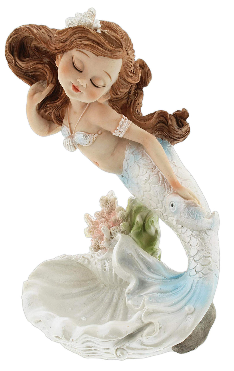 [Australia] - The Bridge Collection Mermaid & Shell Figurine/Jewelry Tray 
