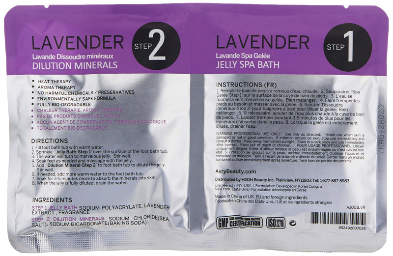 [Australia] - AvryBeauty Gel-Ohh Jelly Spa - Lavender, 1 ct. 