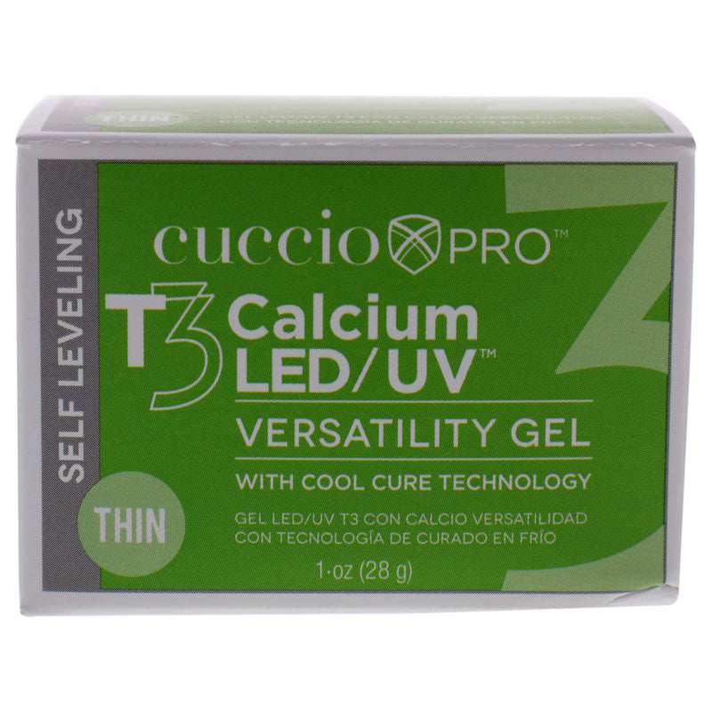 [Australia] - Cuccio Pro T3 Calcium Versatility Gel - Self Leveling Clear 1 Oz (I0099149) 