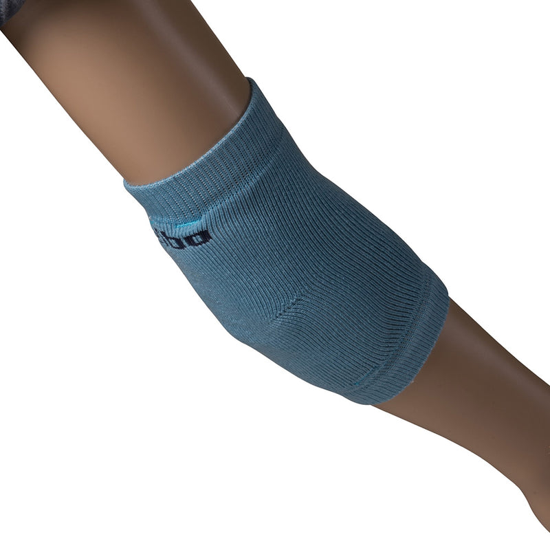 [Australia] - MABIS Heel and Elbow Brace for Tendinitis, Arthritis and Plantar Fasciitis with Gel Insert to Reduce Pressure and Enhance Support, Machine Washable, Pack of 2, Blue, Size Medium 