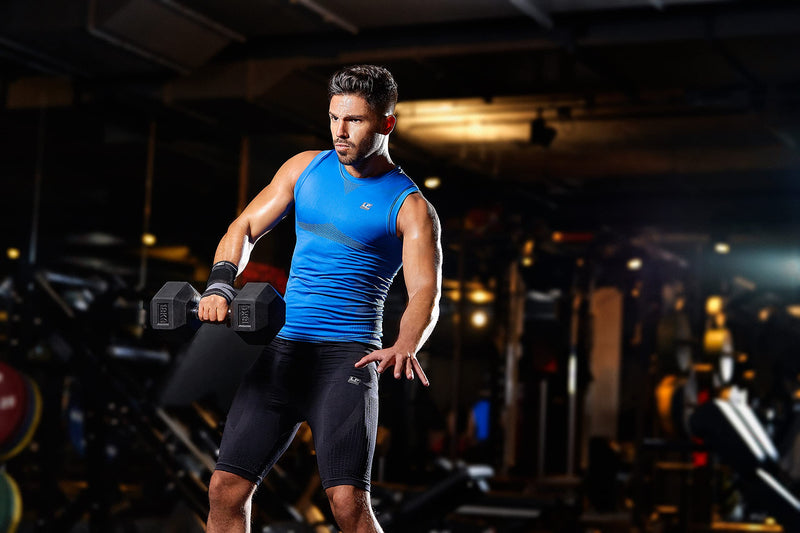 [Australia] - LP SUPPORT 130XT Men & Women Wrist Brace with Strap and Breathable Fitting Knit for Support Grasp Power, Prevent Relieve Carpal Tunnel, Workouts, Fitness and Weightlifting (Medium) Medium 