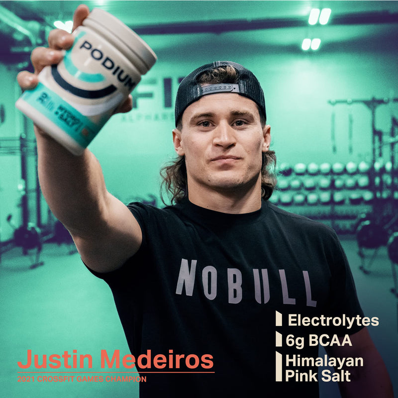[Australia] - Podium Nutrition, Instantized BCAA Powder, Hydro and Salt, Sour Watermelon, 30 Servings, Electrolytes, Hydration, Recovery 