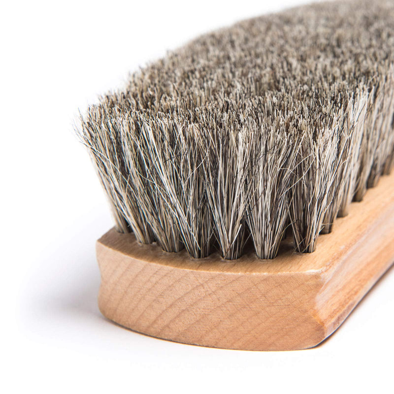 [Australia] - Otter Wax Premium Horsehair Shoe Brush 