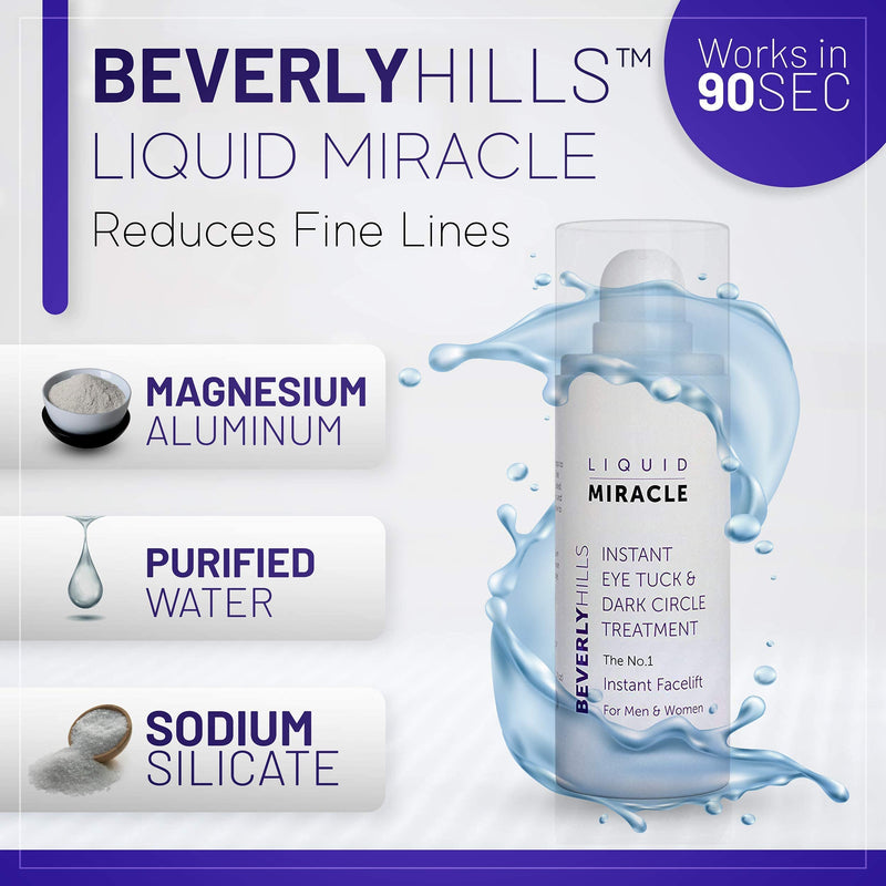 [Australia] - Beverly Hills Instant Facelift and Eye Serum Treatment for Dark Circles, Puffy Eyes, and Wrinkles 