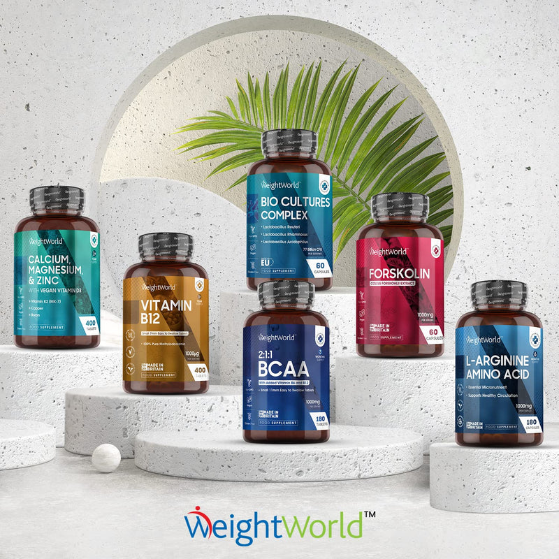 [Australia] - BCAA Tablets 1000mg - 180 Tablets (3 Months Supply) - 2:1:1 Branched Chain Amino Acid Supplement - Pre Workout Supplement for Men & Women - Vegan BCAA Supplement with Vitamins B6 & B12 - UK Made 