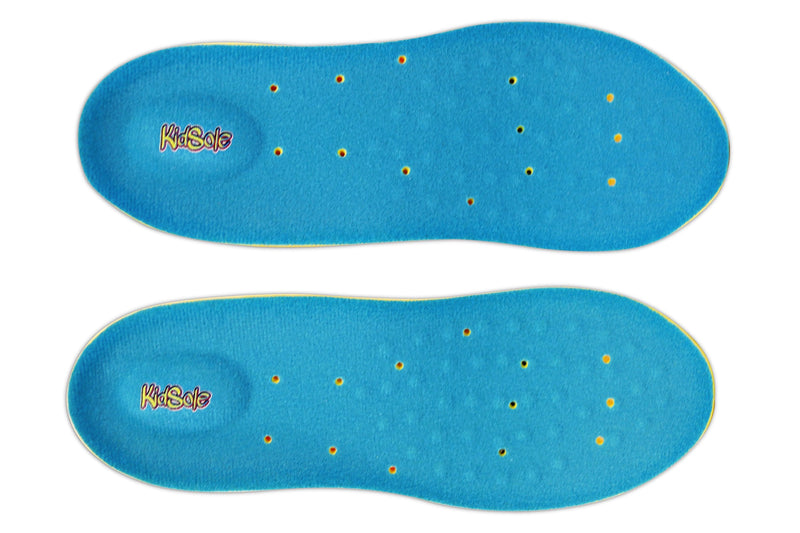 [Australia] - Children's Athletic Memory Foam Insoles for Arch Support and Comfort for Active Children ((24 cm) Kids Size 4-6) (24 CM) Kids Size 4-6 