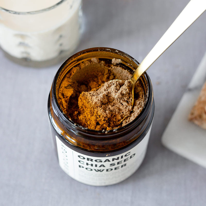 [Australia] - Organic Chia Powder 125g - from Cold-Pressed Chia Seeds - Rich in Protein and Fibre - Raw - Vegan - Gluten-Free 