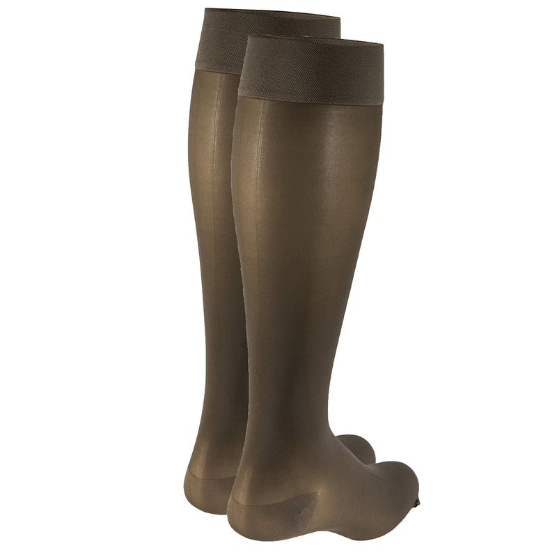 [Australia] - Truform Sheer Compression Stockings, 20-30 mmHg, Women's Knee High Length, 30 Denier, Taupe, Small Small (1 Pair) 