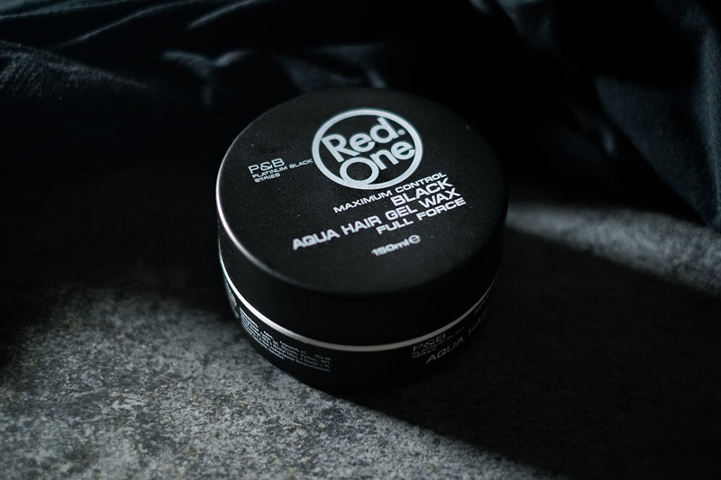 [Australia] - RedOne Hair Styling Aqua Wax Black 150 ml | Gel Wax | Lime Scent | Extra Hold | Men & Women Hair Wax | Long Lasting | Shiny Look | Maximum Control 