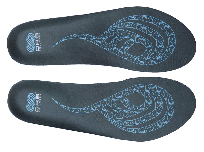 [Australia] - Plantar Fasciitis Orthotic Insoles Arch Support Shoe Boot Inserts Women Men Insole Flat Feet Insert ORTHO ACTIVE Series Small 5-6.5 