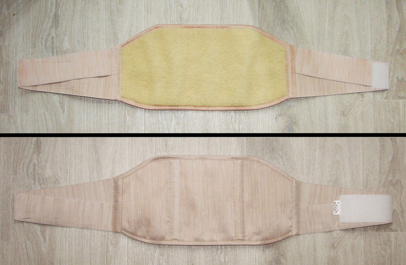 [Australia] - Merino Wool warming belt for lower back pain. Heating belt with Optimal Compression - for Men and Women. (#5 for Waist Circumference: 45-49 inch (116-125cm)) #5 for Waist Circumference: 45-49 inch (116-125cm) 