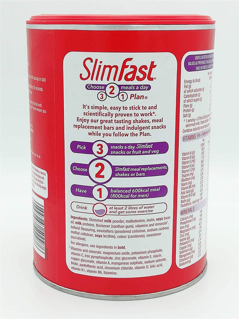[Australia] - SlimFast High Protein Meal Replacement Shake Summer Banana 365g – Take Advantage of The Slim Fast Magic to Lose Weight, Feel Energised and in Control of Your Life 