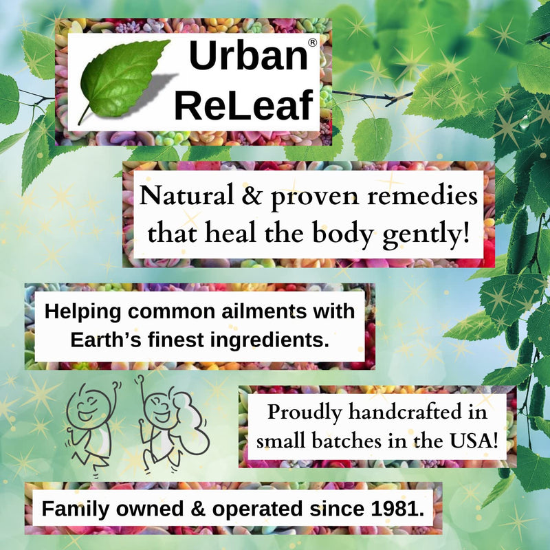 [Australia] - Urban ReLeaf HEALING SKIN SILK, Heals Eczema Psoriasis, Dry Itchy Skin, Nourishing Skin Balm. Rich Shea Butter, Holistic NATURAL Cream. Soothing to body & soul. Healing Essential Oils ! 