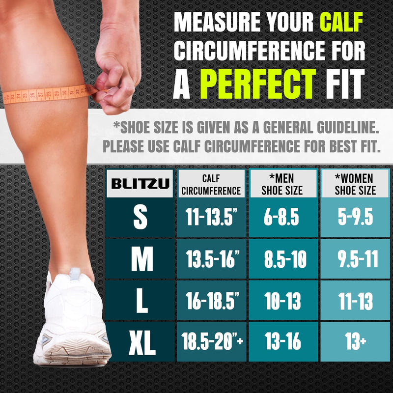 [Australia] - BLITZU Compression Socks Men, Knee High Socks For Women 20-30 mmhg. Best Compression Stockings For Leg Pain Relief, Better Blood Flow & Circulation, Great For Pregnant Women & Nurse WHITE S Small 