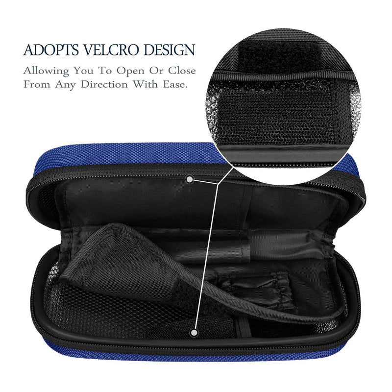 [Australia] - SHBC Insulin Cooler Travel Case for Diabetic Organize Medication Insulated Cooling Bag with 2 Ice Packs Blue… 