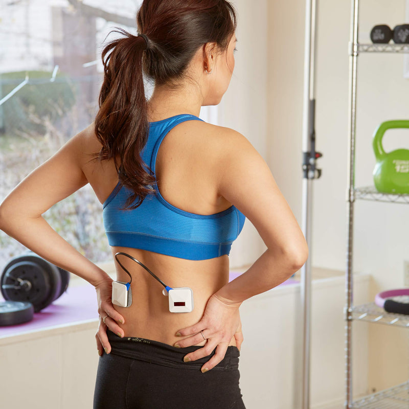 [Australia] - AccuRelief Wireless Tens Unit and EMS Muscle Stimulator - Includes Pulse Massager - Pain Relief Device with Remote and Mobile App 