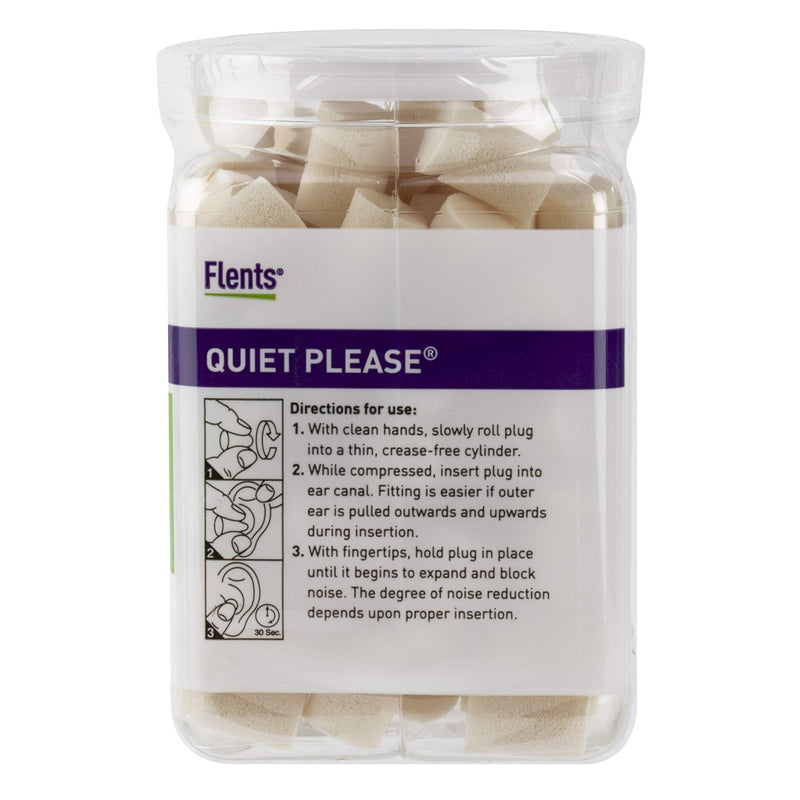 [Australia] - Flents Ear Plugs, 50 Pair, Ear Plugs for Sleeping, Snoring, Loud Noise, Traveling, Concerts, Construction, & Studying, NRR 29 50 Pair Plugs 