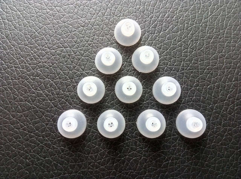 [Australia] - Jungle Care Hearing Aid Ear Piece Closed Domes 9mm 10-Pack Comfortable PSAP (Personal Sound Amplifiers Product) Kit Ear Tips Invisible, Perfect for Open Air (Open fit), Except for RIC 
