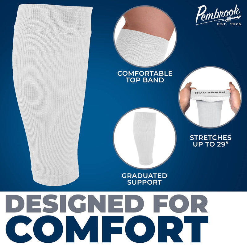 [Australia] - Pembrook Plus Size Compression Toeless Socks and Sleeves Bundle 