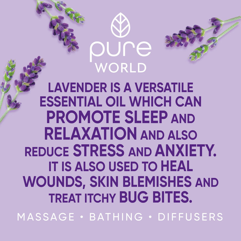 [Australia] - 100% Pure Natural French Lavender Essential Oil 10ML for Bath, Massage, Vaporising Therapeutic Grade Pure & Undiluted 