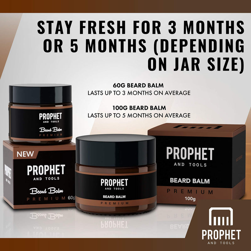[Australia] - Styling Beard Balm - Organic and Moisturizing Beard Butter with 12 Hour Hold | Works with All Ethnicities & Hair Colors | Reduces Skin Irritation & Flaking - Invigorates Beard Growth 