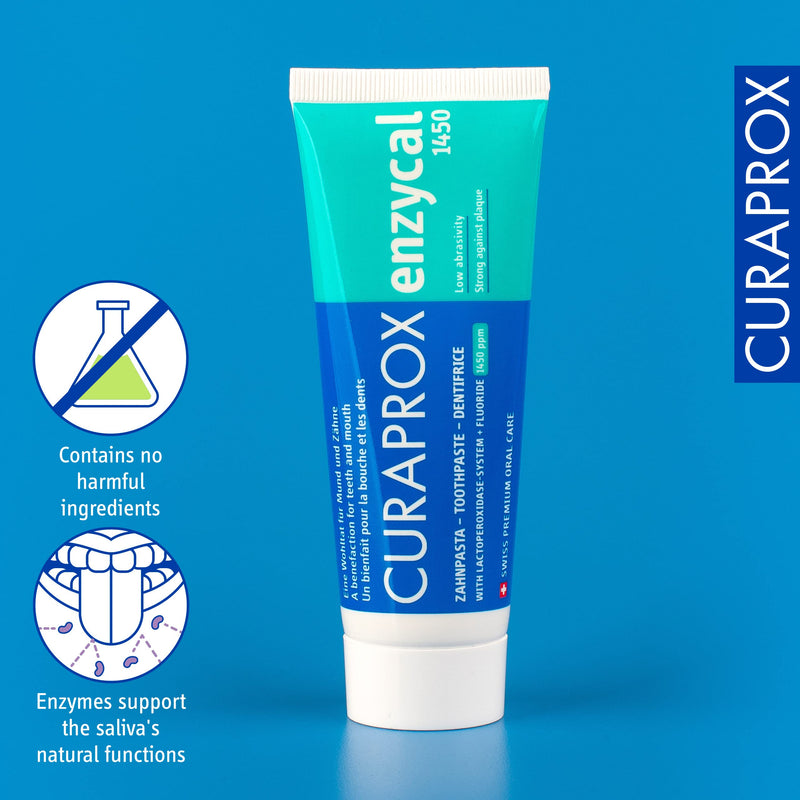 [Australia] - CURAPROX Enzycal 1450Ppm Toothpaste, 75 ml 
