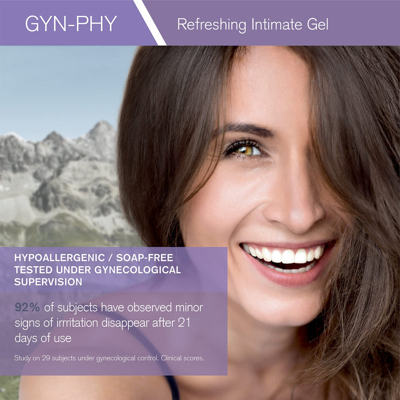 [Australia] - URIAGE Gyn Phy Refreshing Intimate Gel | Soap Free, Paraben-Free & Dermatologist Tested Feminine Wash to Gently Clean, Protect and Balance Even the Most Sensitive Skin 6.8 Fl Oz 
