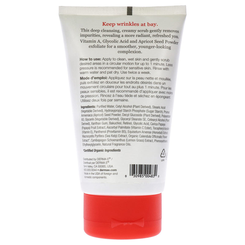 [Australia] - DERMA-E Anti Wrinkle Scrub With Glycolic Acid, 4 Oz (483) 
