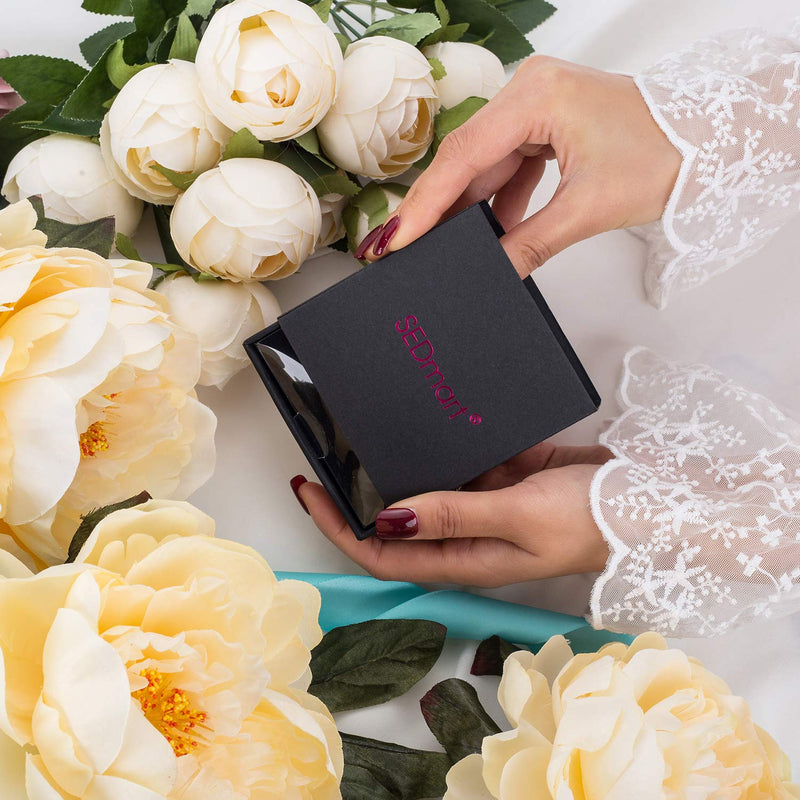 [Australia] - sedmart Gifts for Mom from Daughter and Son,Mothers Day Birthday for Mom Women,to The World You are A Mother But to Your Family You are The World Engraved Gift Compact Mirror for Purse To The World 2 