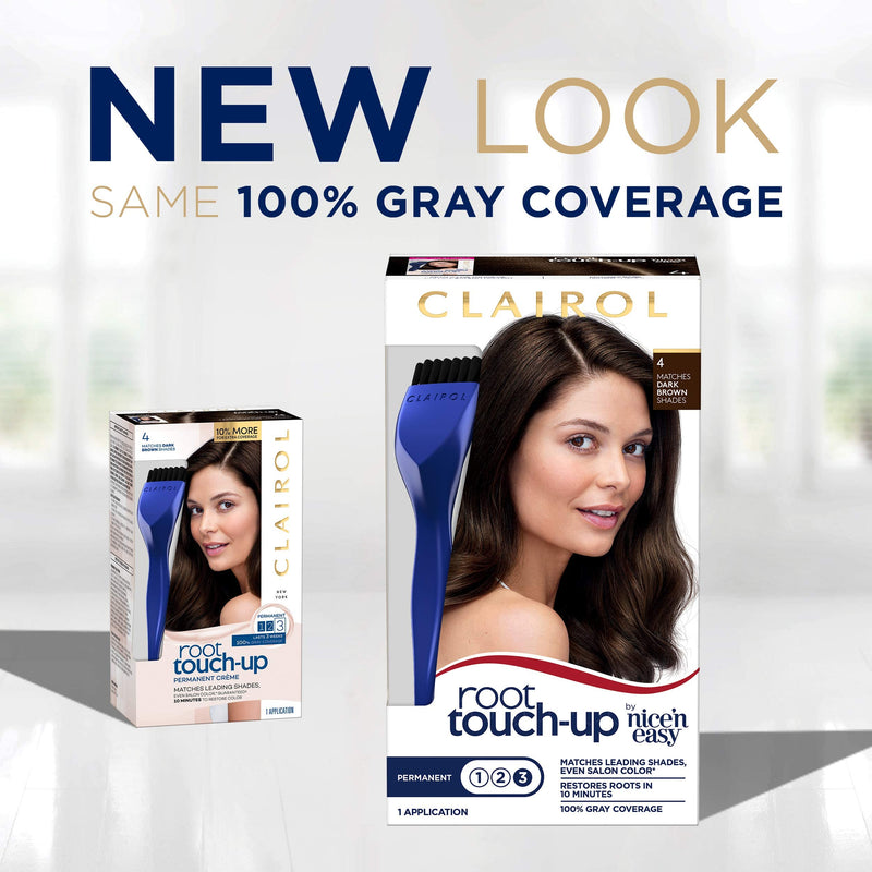 [Australia] - Clairol Root Touch-Up by Nice'n Easy Permanent Hair Dye, 5 Medium Brown Hair Color, 2 Count 2 Count (Pack of 1) 